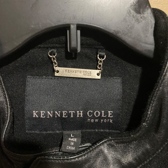 Men’s Kenneth Cole Jacket - Black - Size Large - Picture 2 of 3